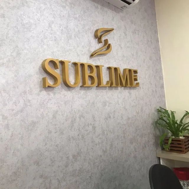 Letras em PVC Expandido, XPS e PS